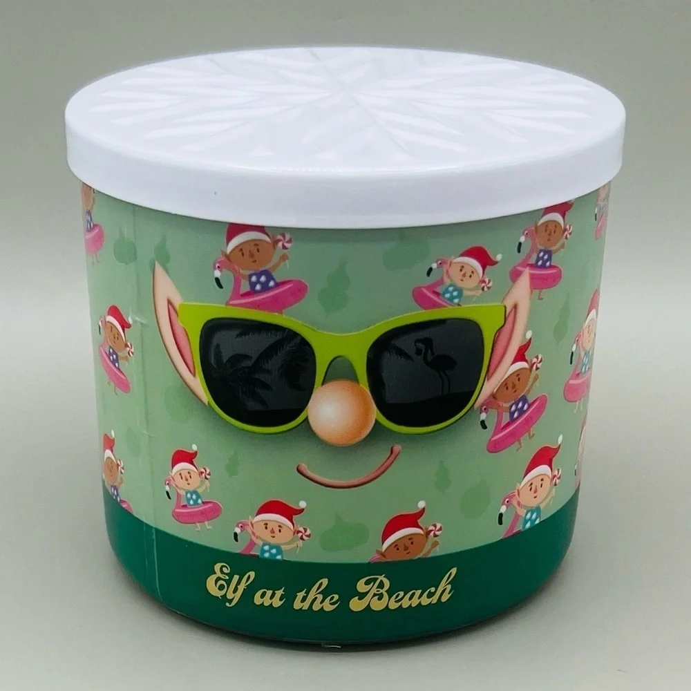 Bath & Body Works Holiday Fresh Balsam 3 Wick Candle with Box